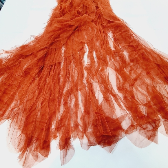 For Love & Lemons x REVOLVE Bustier Gown in Rust - Picture 4 of 13